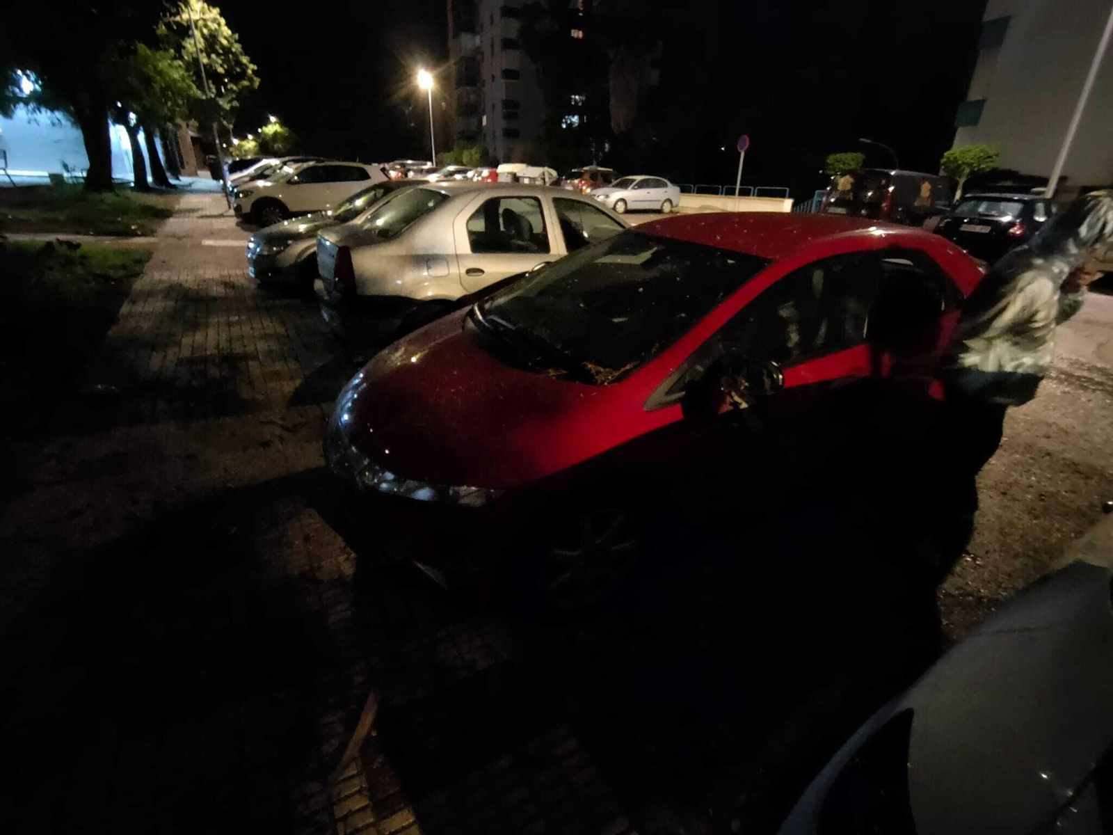 Borrasca Bernard en Algeciras