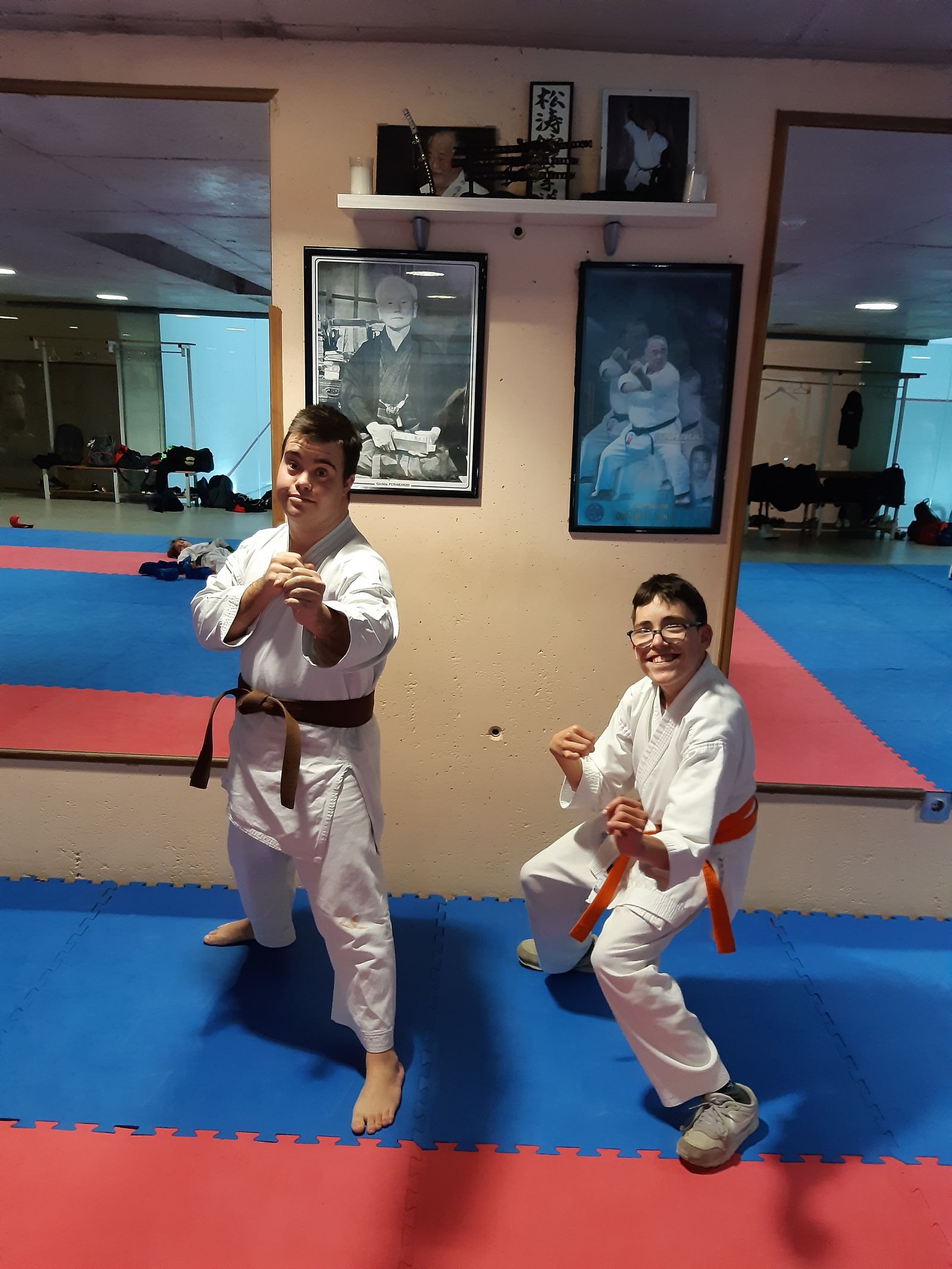 Antonio García y José Luis Cazalla 'Super Celu'.