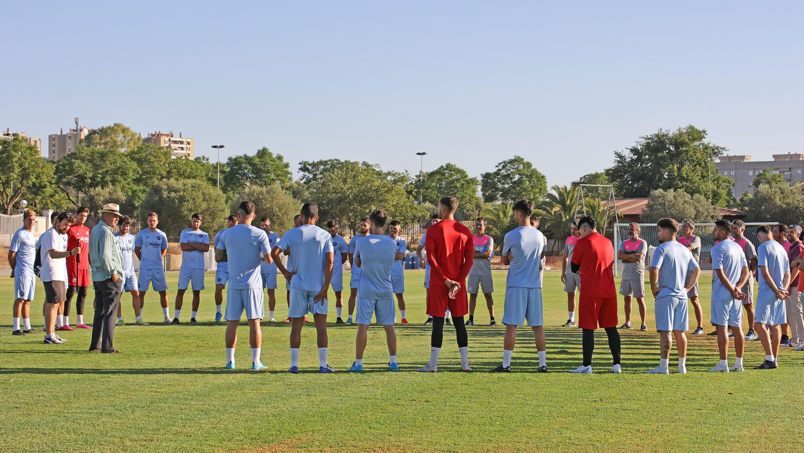 Primer entrenamiento del Xerez DFC