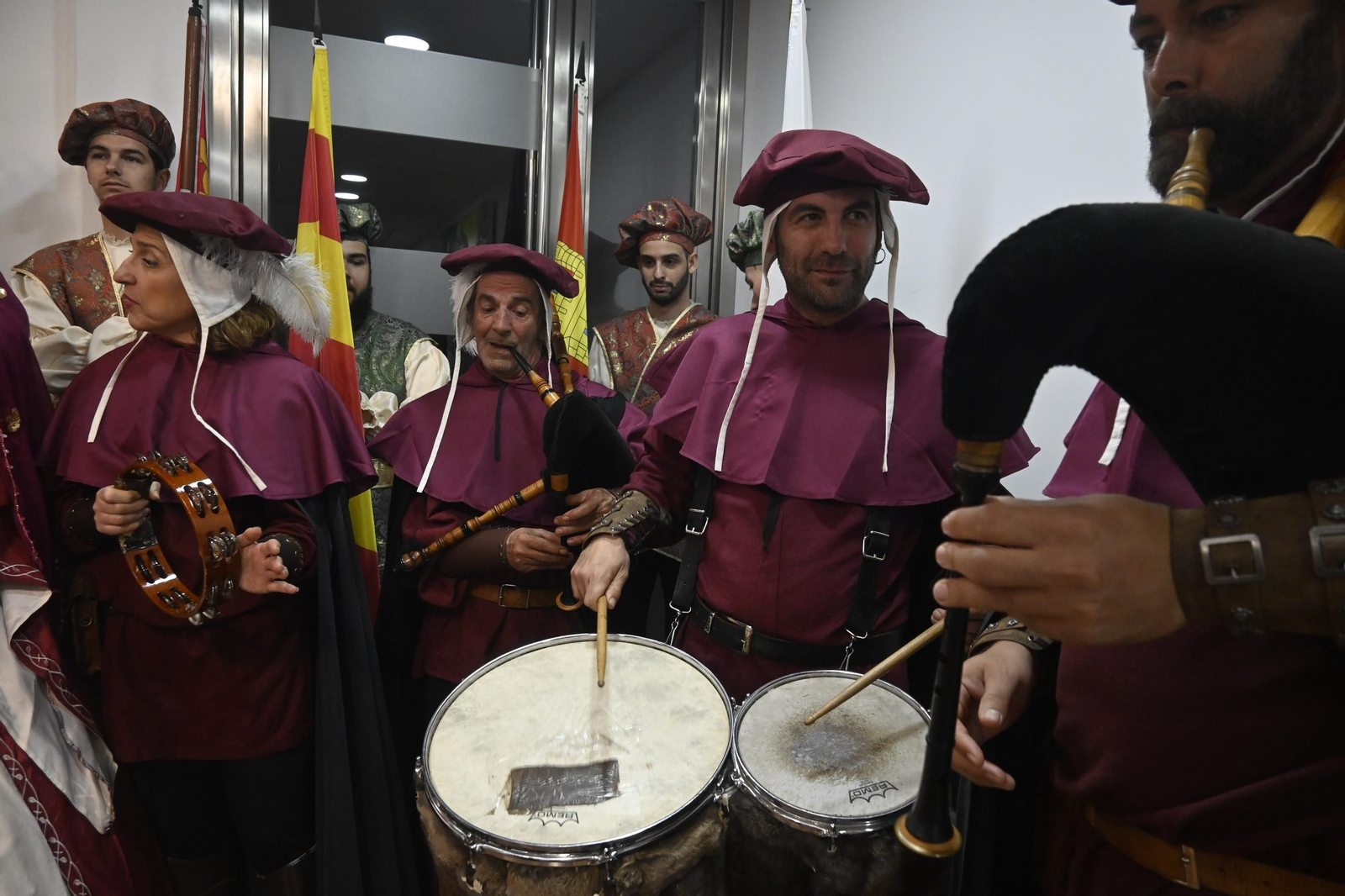 Presentación de la Feria Medieval de Palos en imágenes