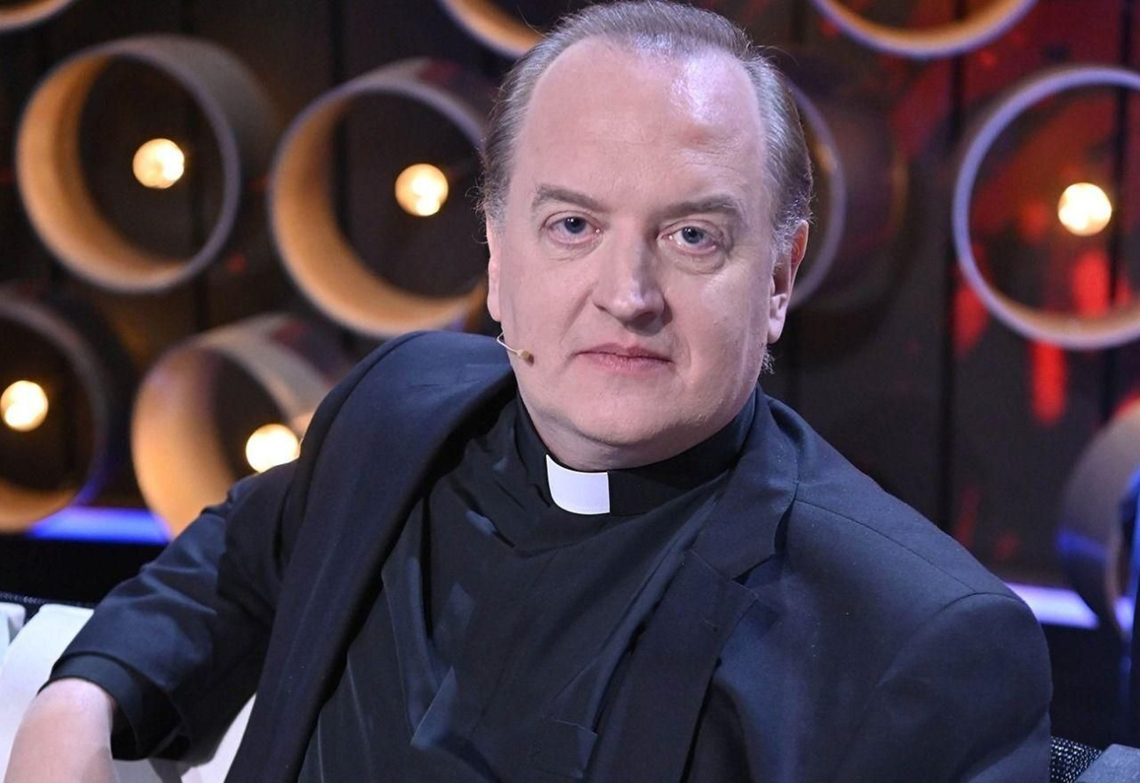 El Padre Apeles en una de sus últimas intervenciones en la televisión.