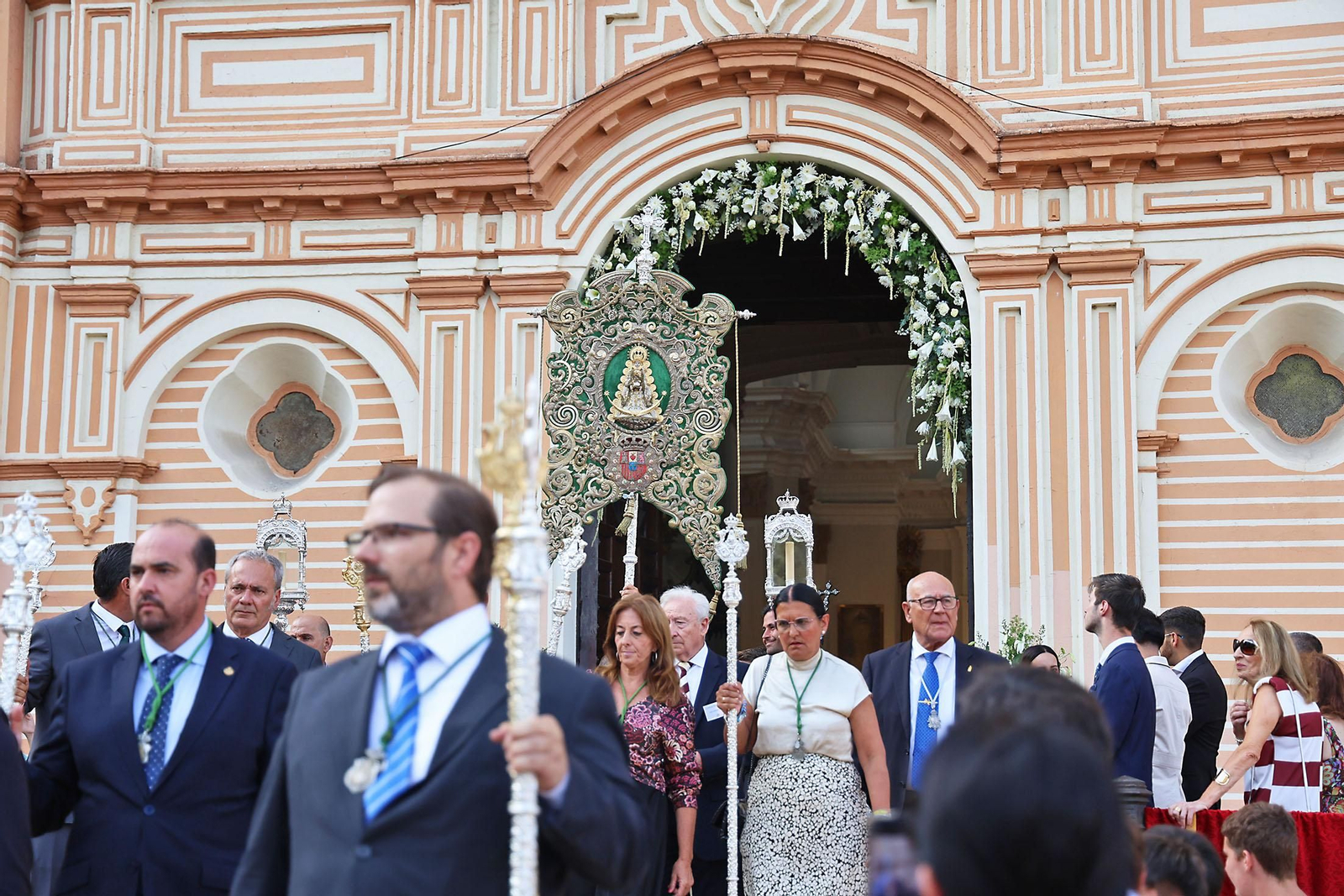 Imágenes de la procesión del Corpus Christi por las calles de Huelva