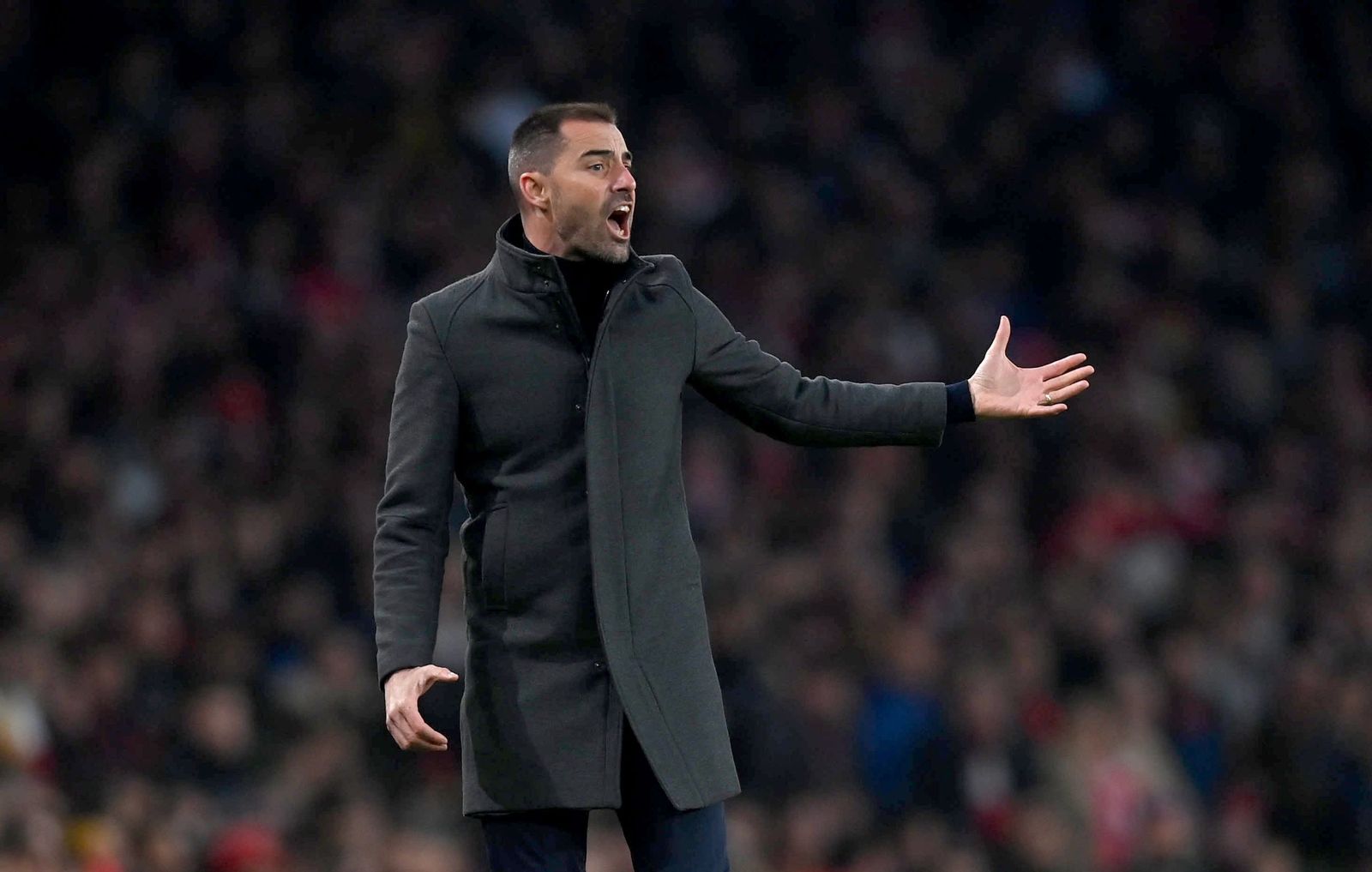 Rubén Sellés, el ya exextrenador del Real Zaragoza.