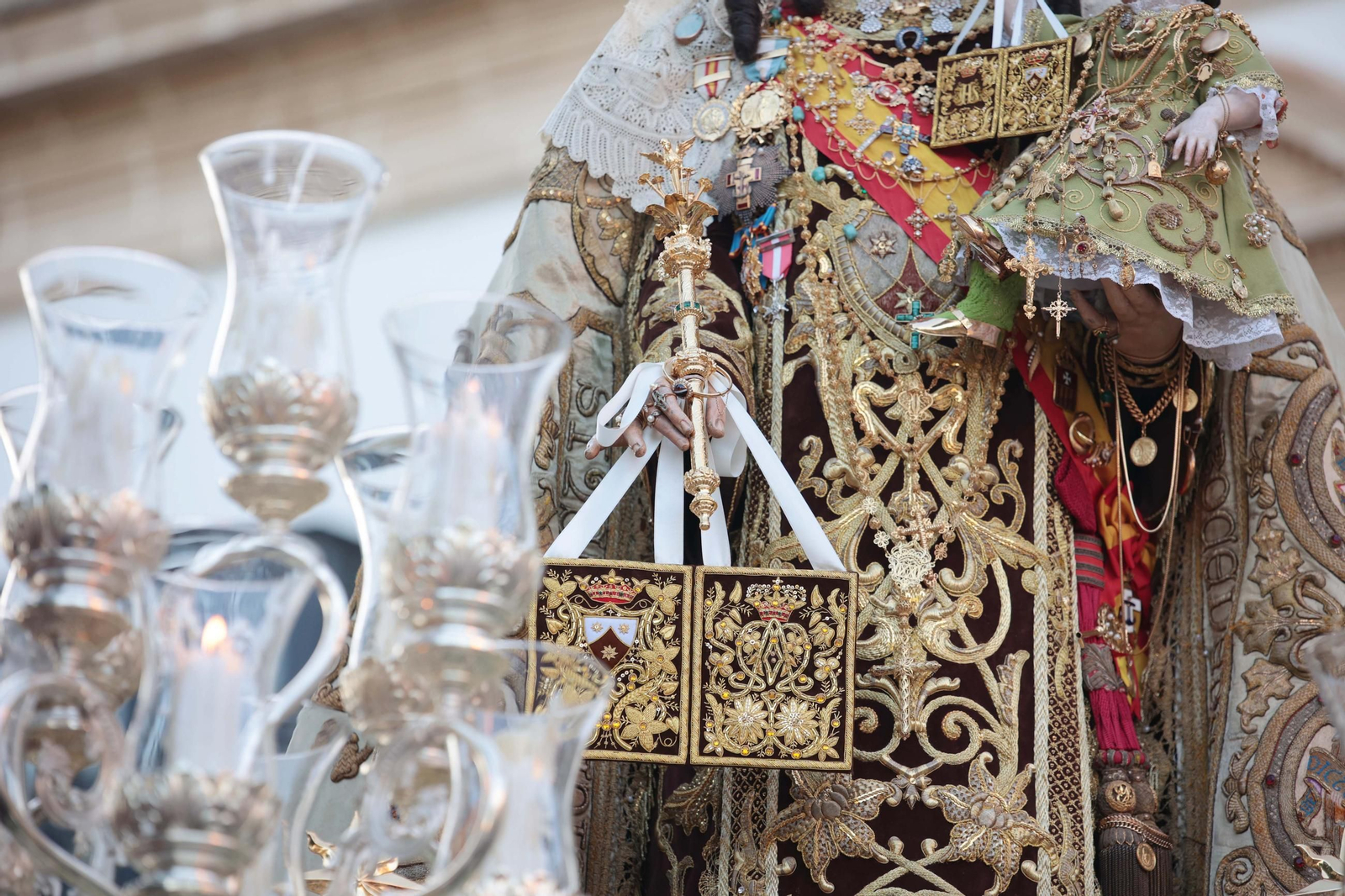 Procesión de la Virgen del Carmen por las calles de Jerez