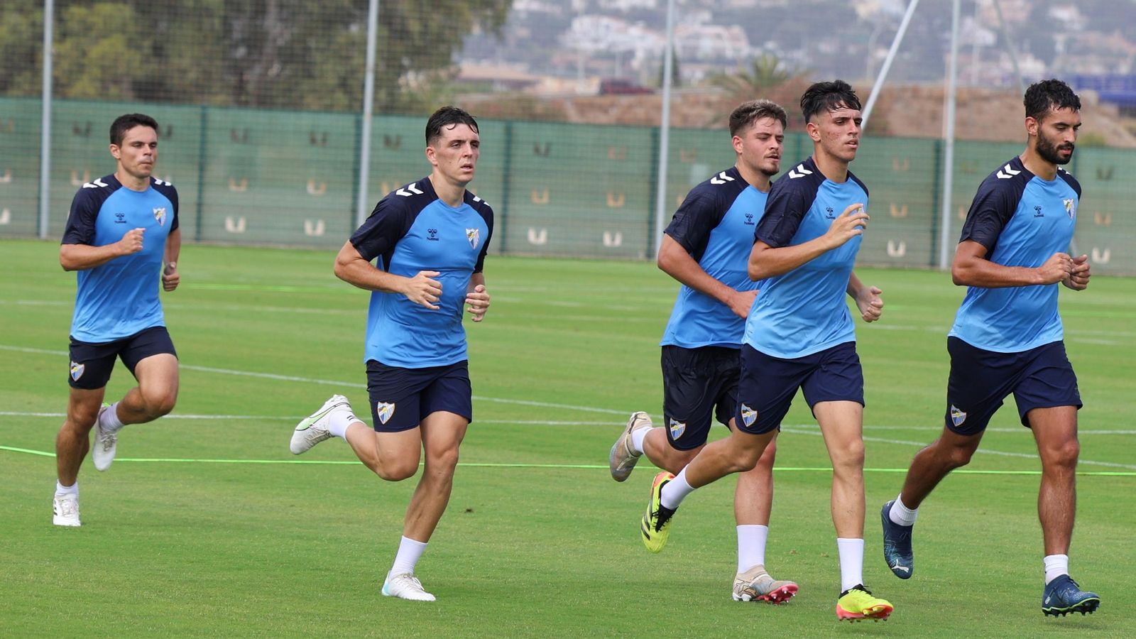 El Málaga CF prueba la Ciudad Deportiva de Arraijanal