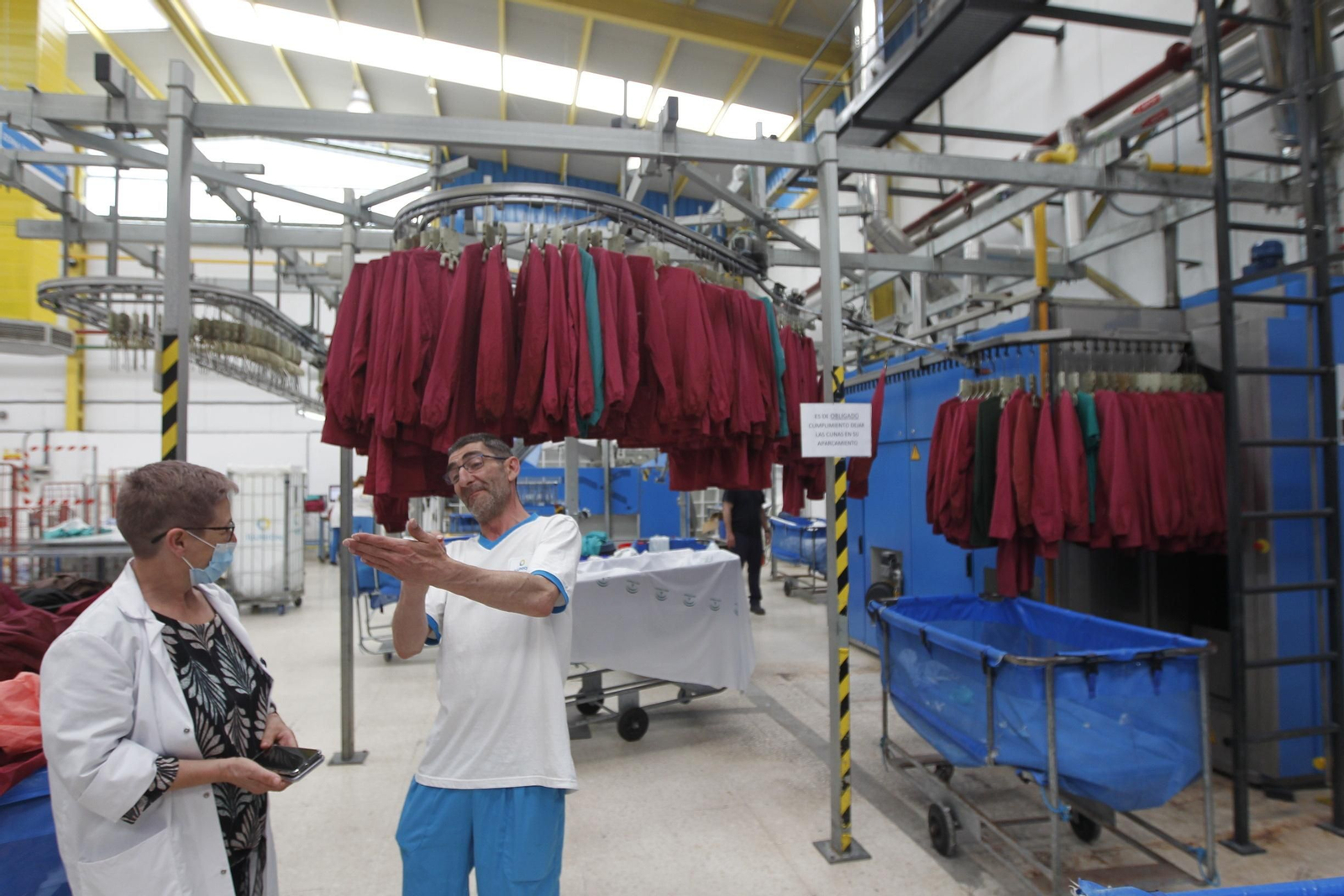 Fotogalería Lavandería de ropa hospitalaria