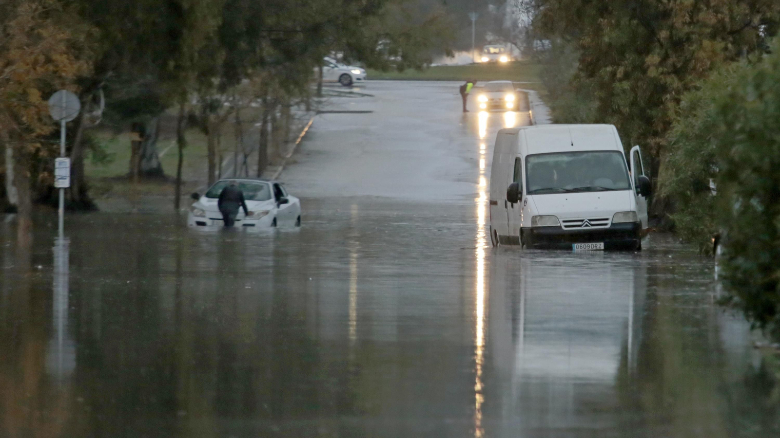 El polígono del Portal vuelve a inundarse