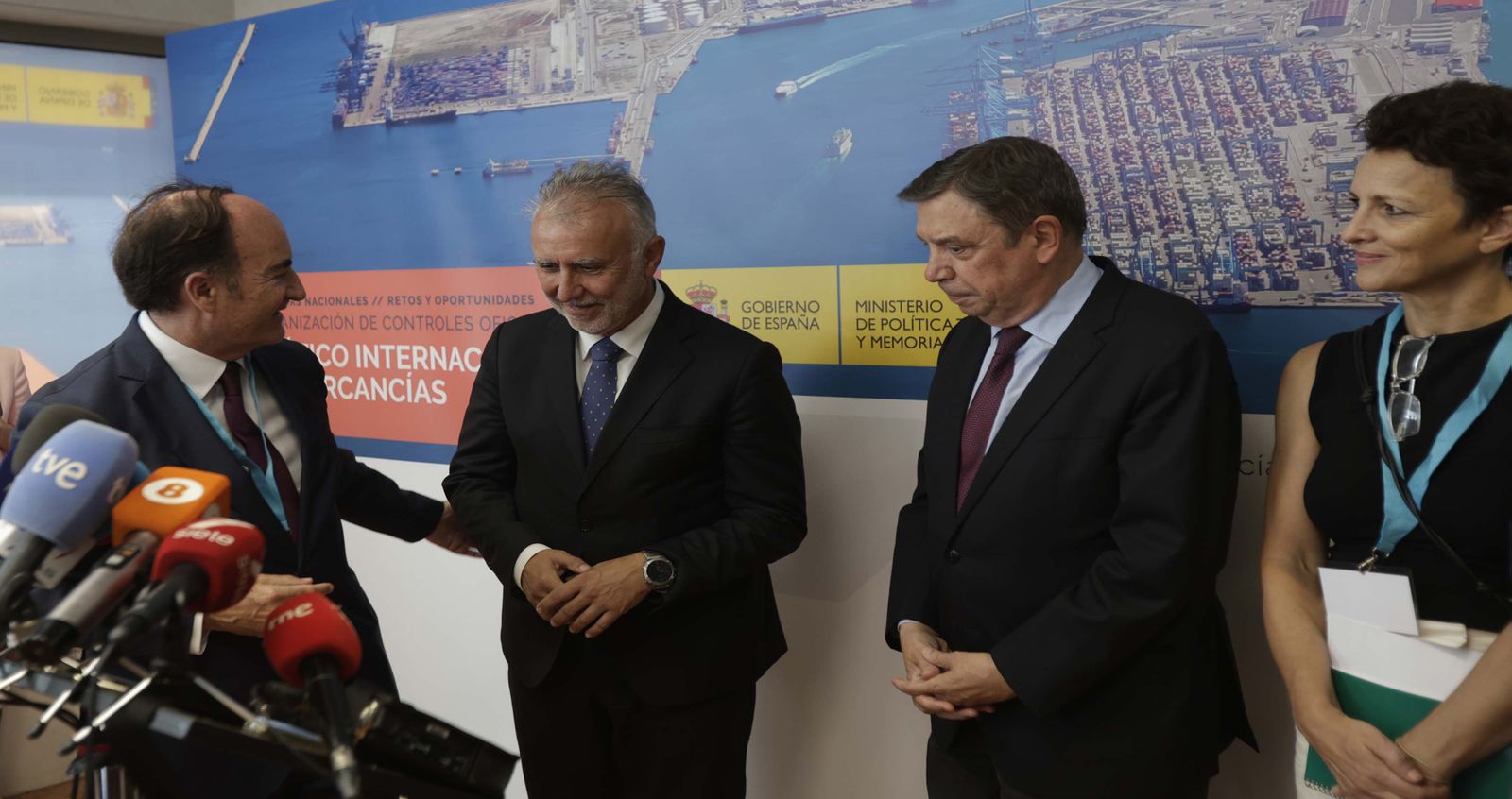 Fotos de la jornada sobre controles aduanerosen el Puerto de Algeciras