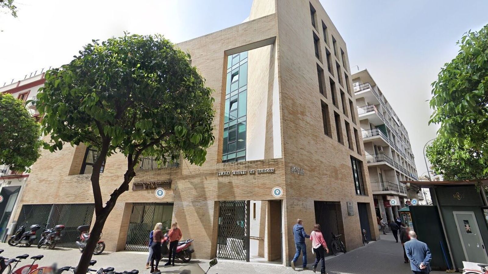 Sede del Colegio Oficial de Arquitectos de Sevilla, en pleno centro de la ciudad