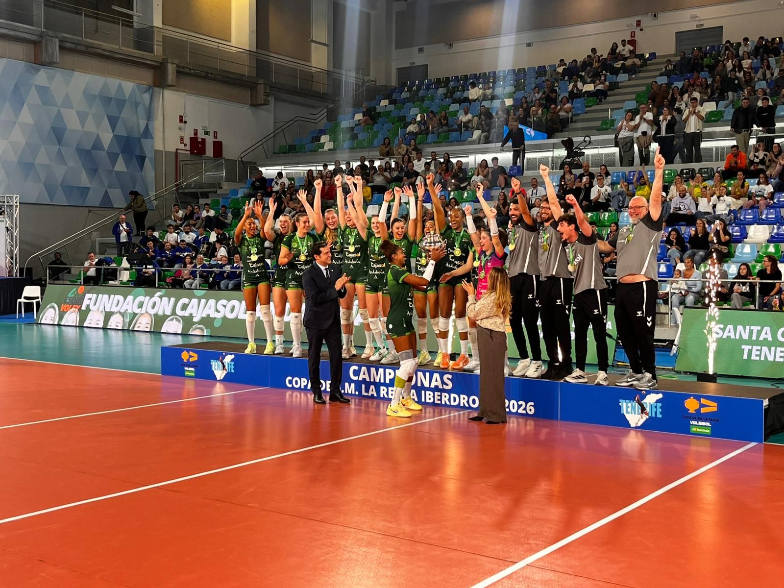 Las fotos del título del Fundación Cajasol Andalucía