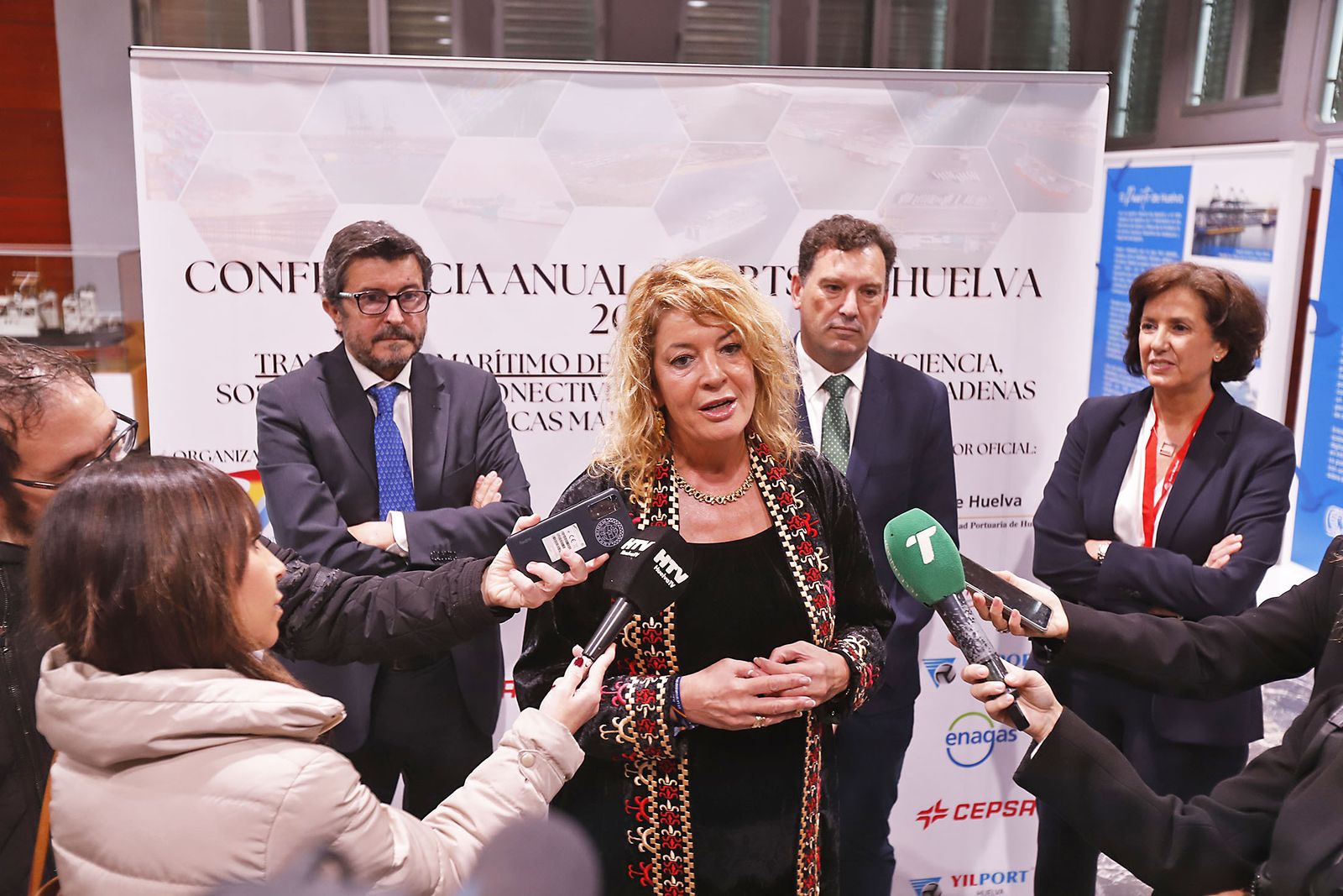 Imágenes de la conferencia anual sobre 'Transporte Marítimo de Corta Distancia eficiencia, sostenibilidad y conectividad al servicio de las cadenas logísticas marítimo-terrestres'