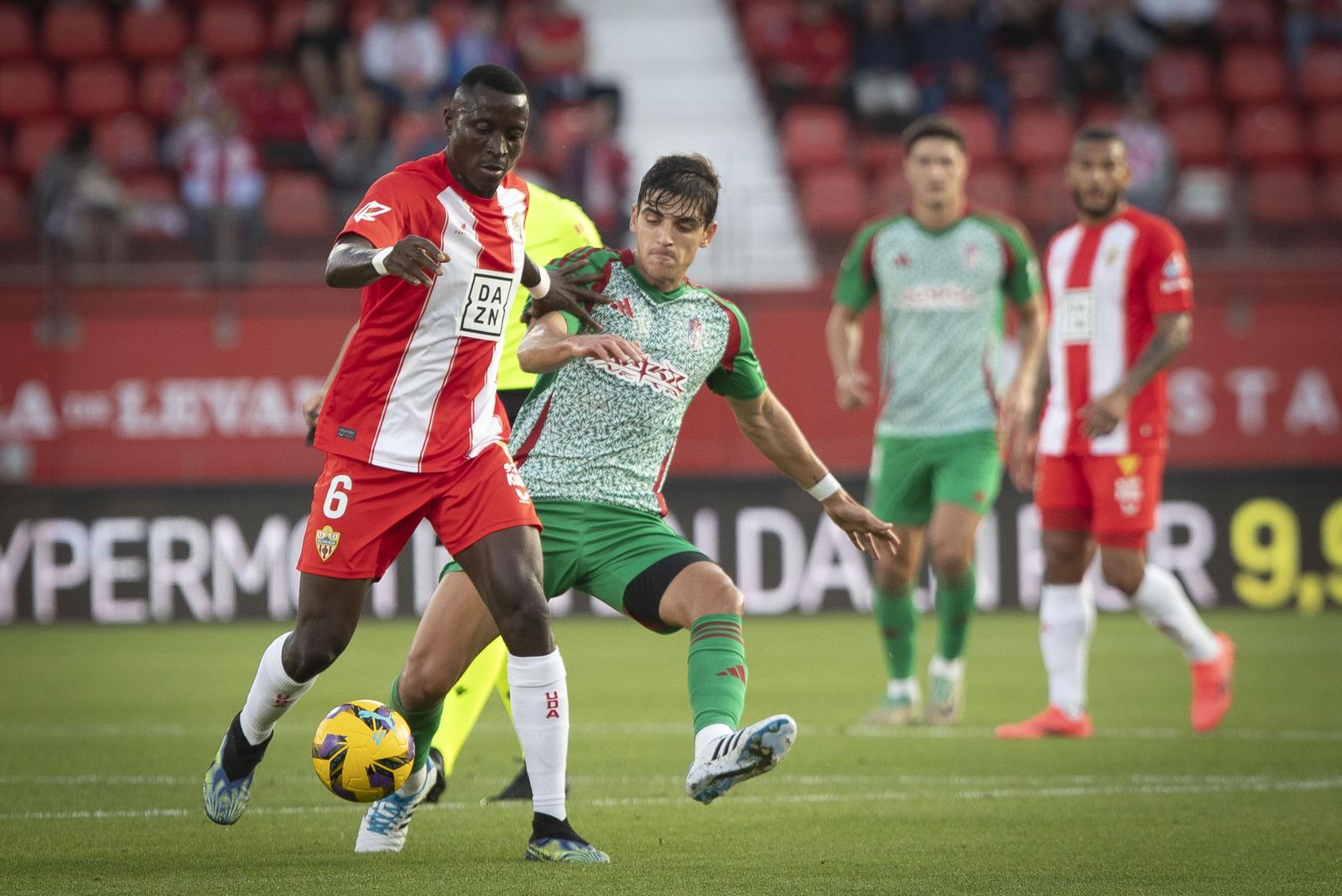 Las mejores imágenes del Almería-Granada