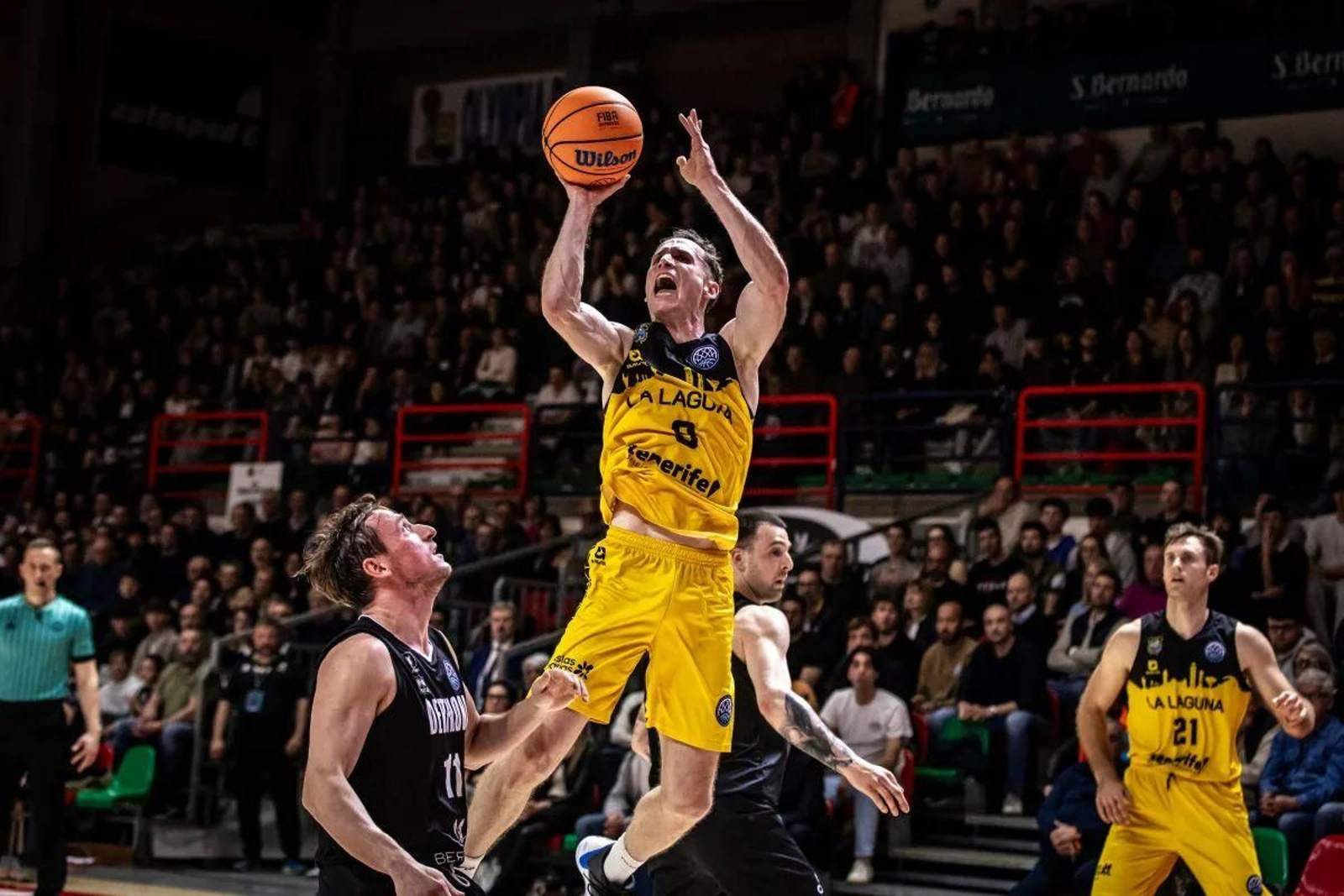 La conexión Huertas-Shermadini lanza al Tenerife a la Final Four de BCL