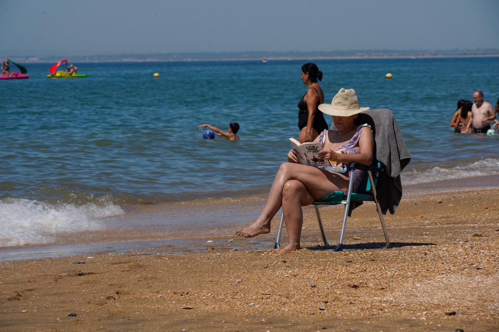 Imágenes de las playas de Huelva el sábado 17 de agosto