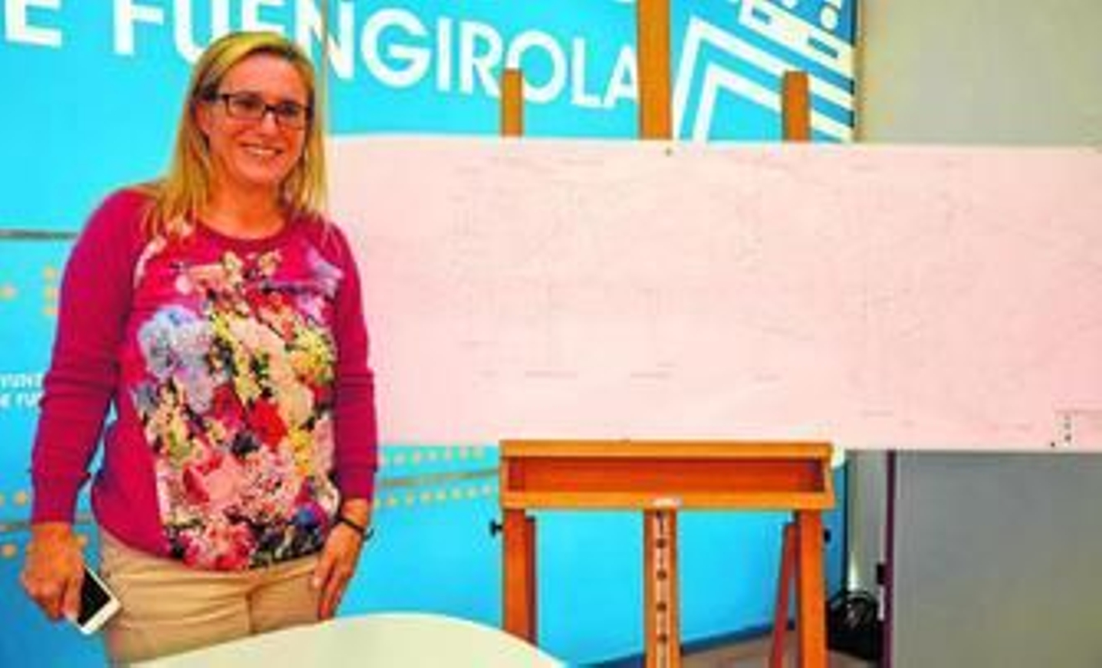 Ana Mula, ayer en la presentación del plan.