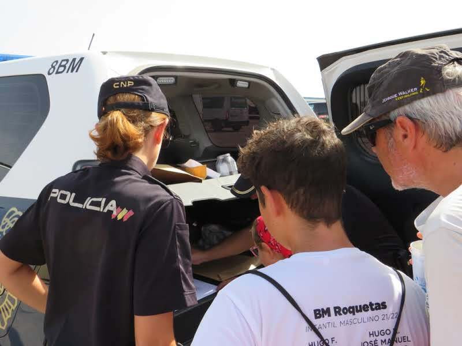 Garantes de la seguridad de los ciclistas de la Vuelta a España