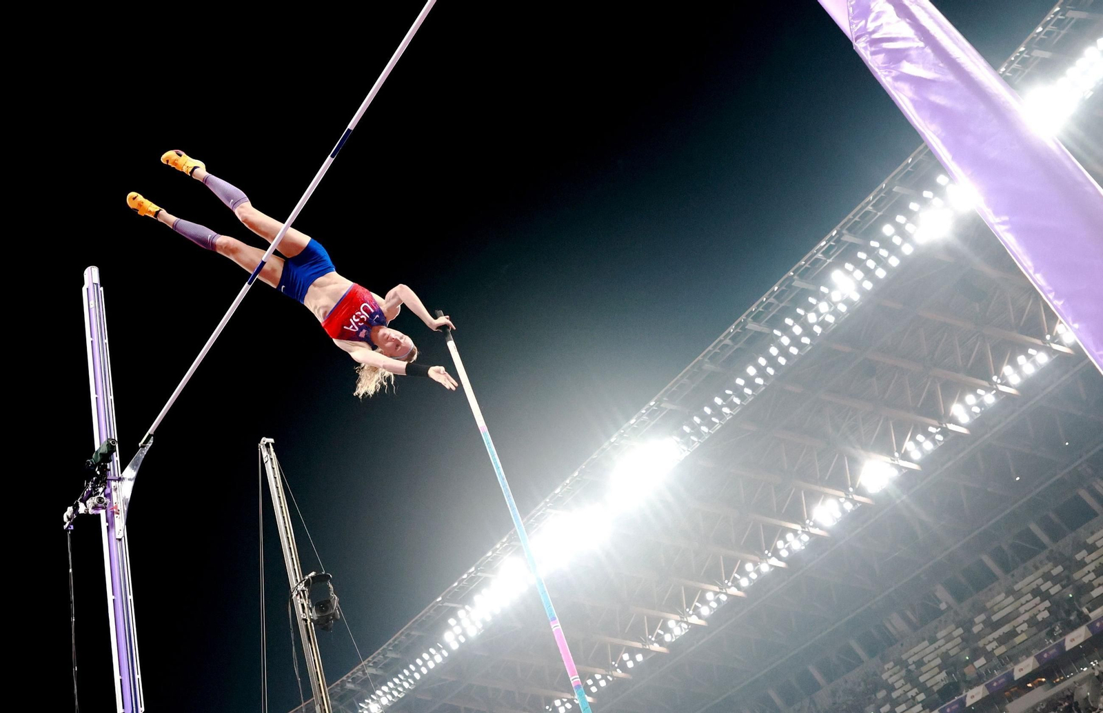 Las fotos de la lesión de Jordan Díaz y del resto de la jornada del Mundial de atletismo