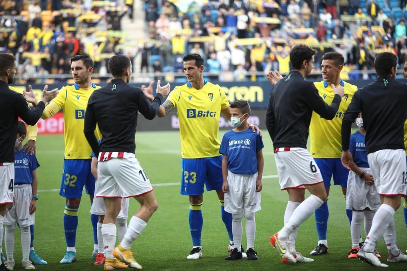 Imágenes del Cádiz CF - Athletic de Bilbao