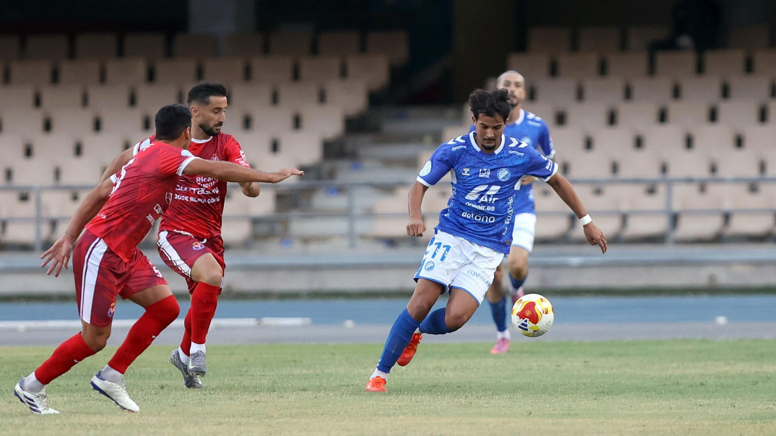 Imágenes del Xerez DFC y la Deportiva Minera en Chapín