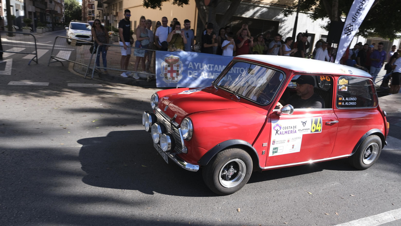 Imágenes de la salida del Rallye Costa de Almería