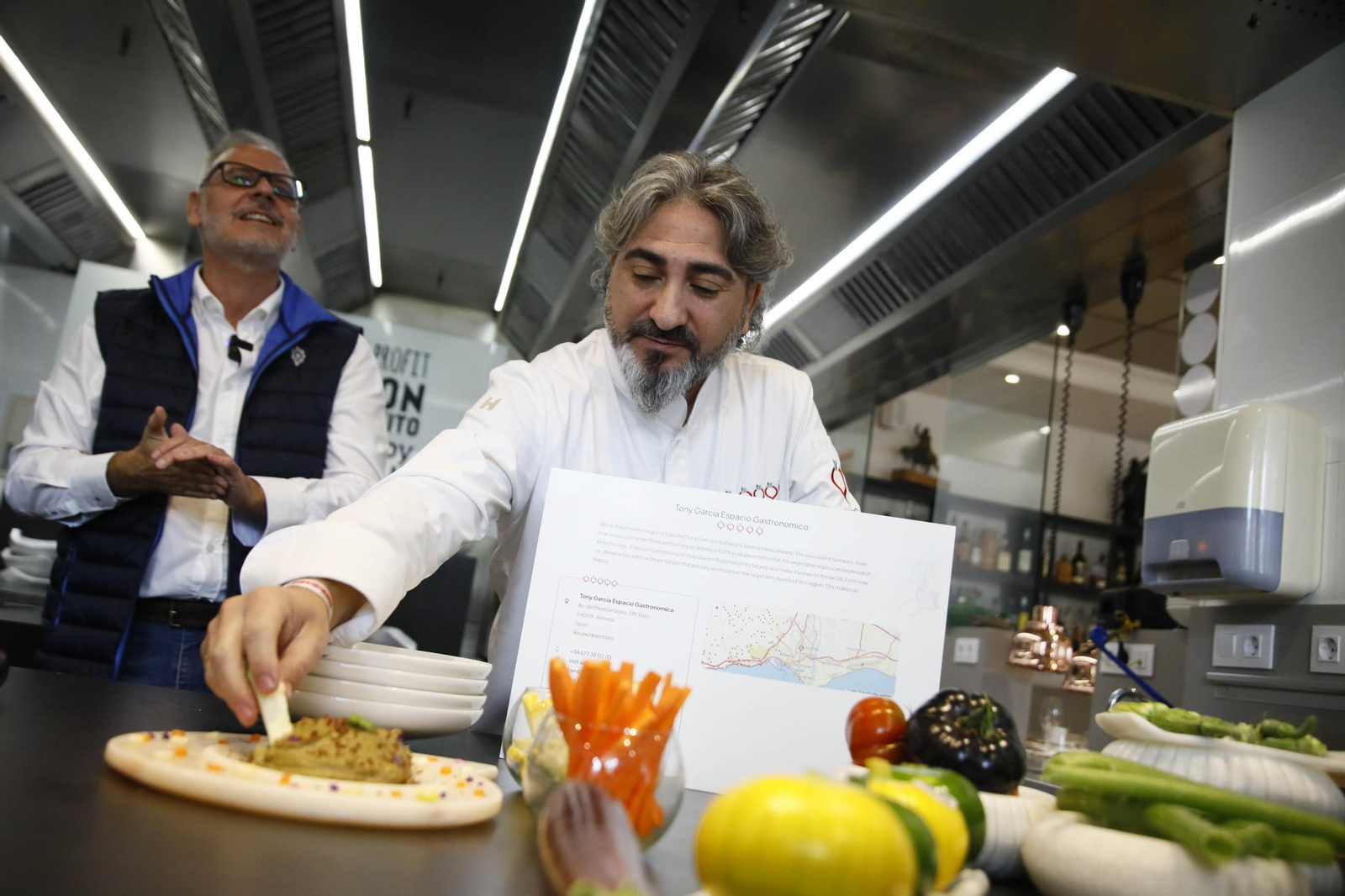 Las imágenes de una nueva variedad de berenjena en Almería