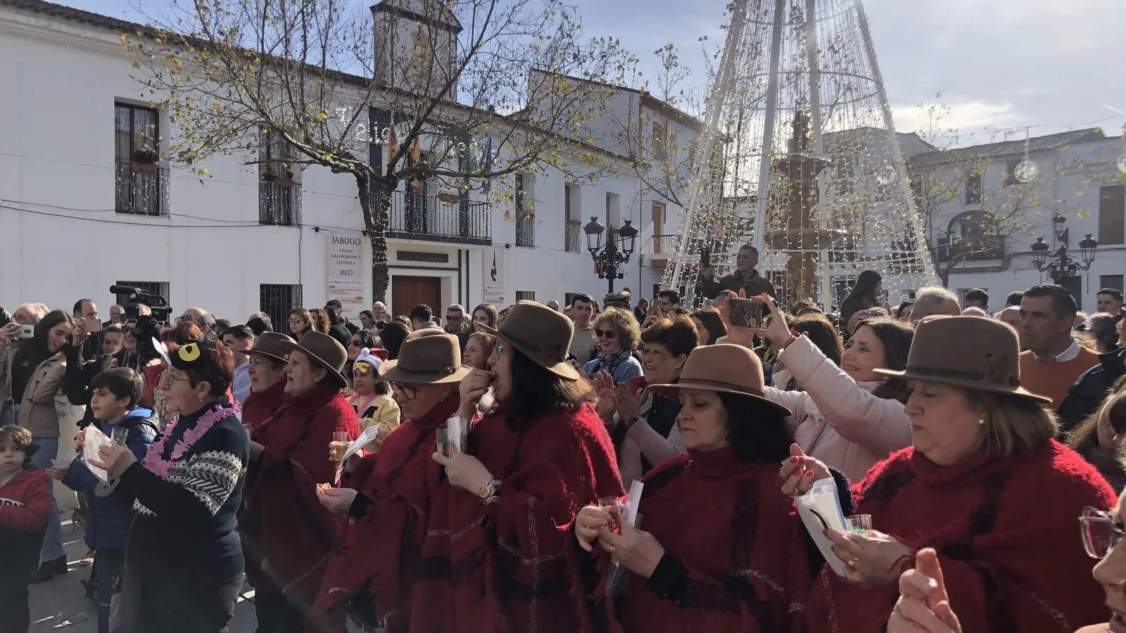 Las pre campanas en Jabugo, en una imagen de archivo.