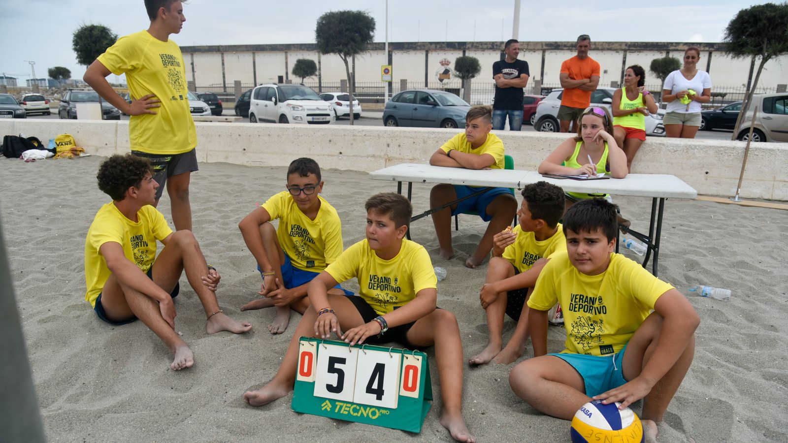 VOLEIBOL PLAYA EN LA PLAYA DE SANTA BARBARA