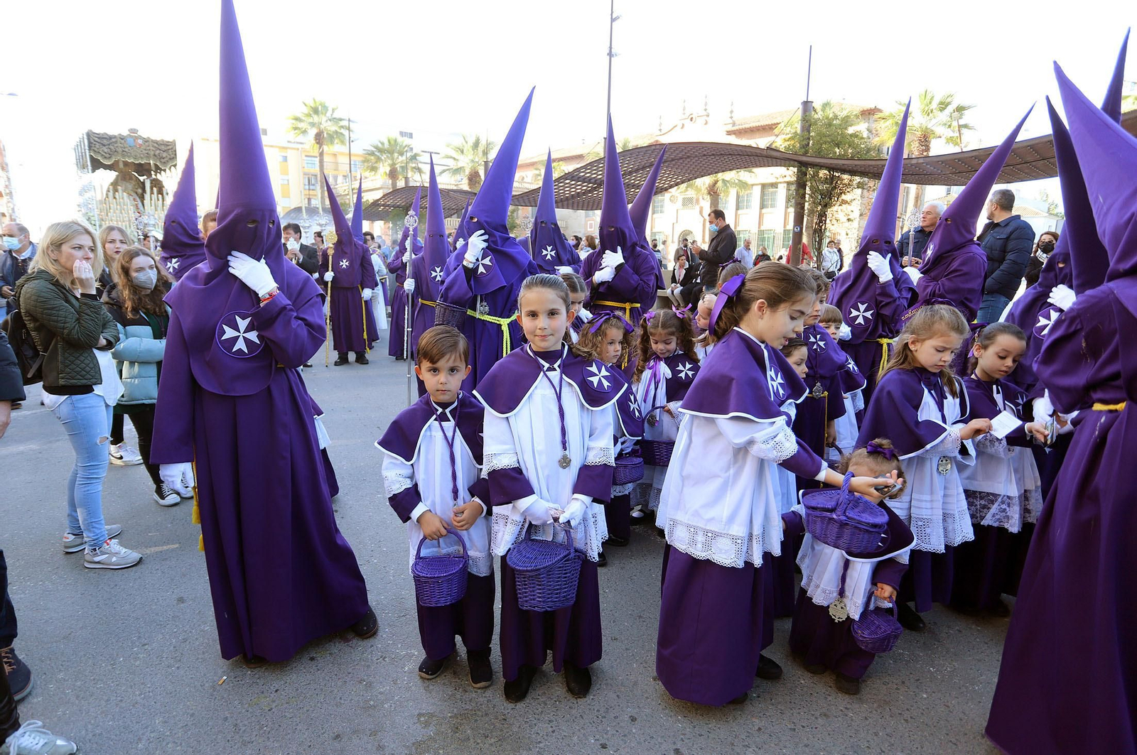 Imágenes del Nazareno en la madrugá de Huelva