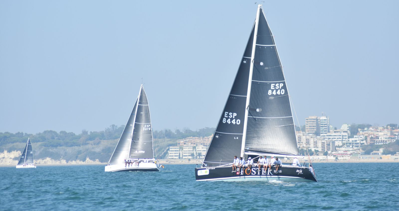 El ‘DE 6-Foster Swiss’ en plena competición.