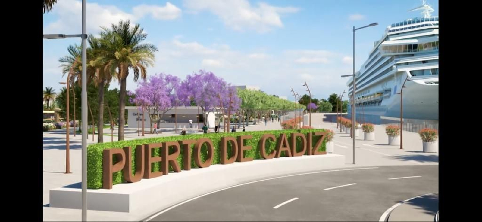 Así será la avenida que surja tras la integración puerto y ciudad Así será la avenida que surja tras la integración puerto y ciudad