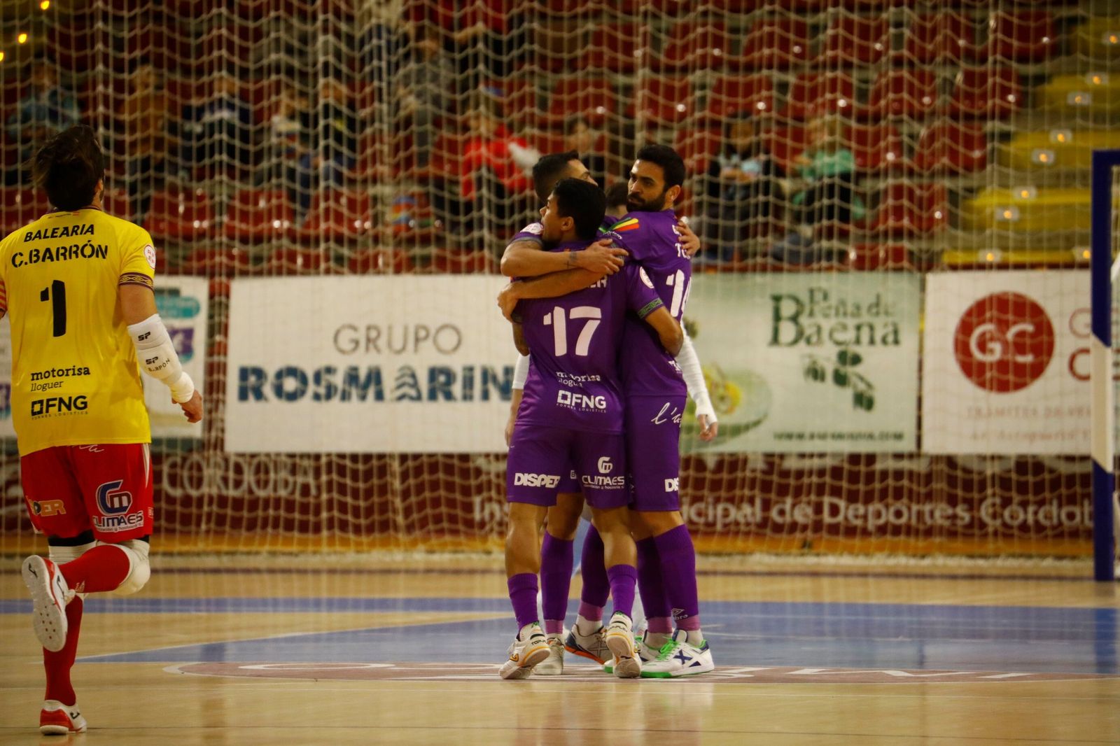 La derrota del Córdoba Futsal ante el Palma, en imágenes