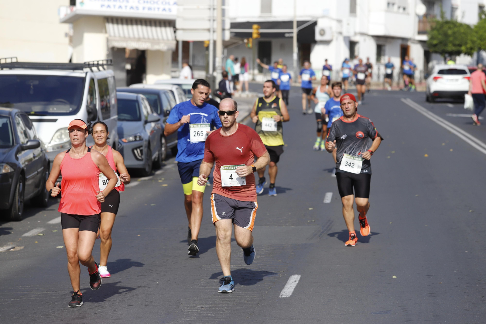Las imágenes de la vuelta a Huelva de atletismo