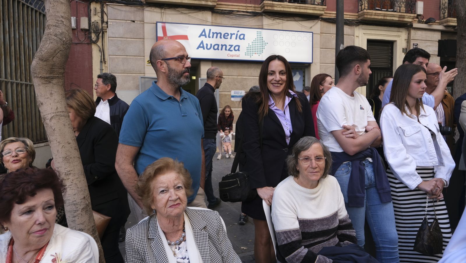 La procesión de la Santa Cena en Almería, en imágenes
