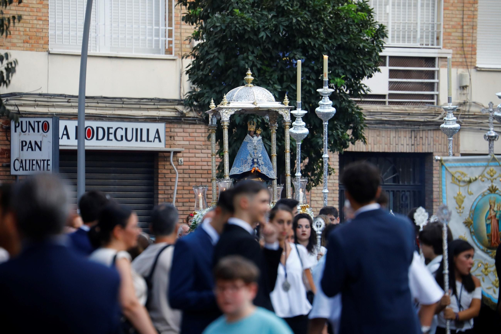 Las imágenes del traslado de la Virgen de la Fuensanta a la Catedral