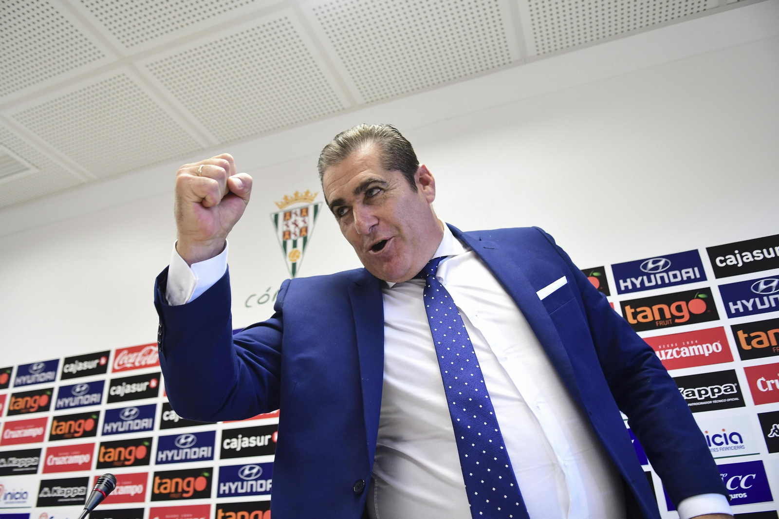 Sandoval, en su etapa en el Córdoba CF.