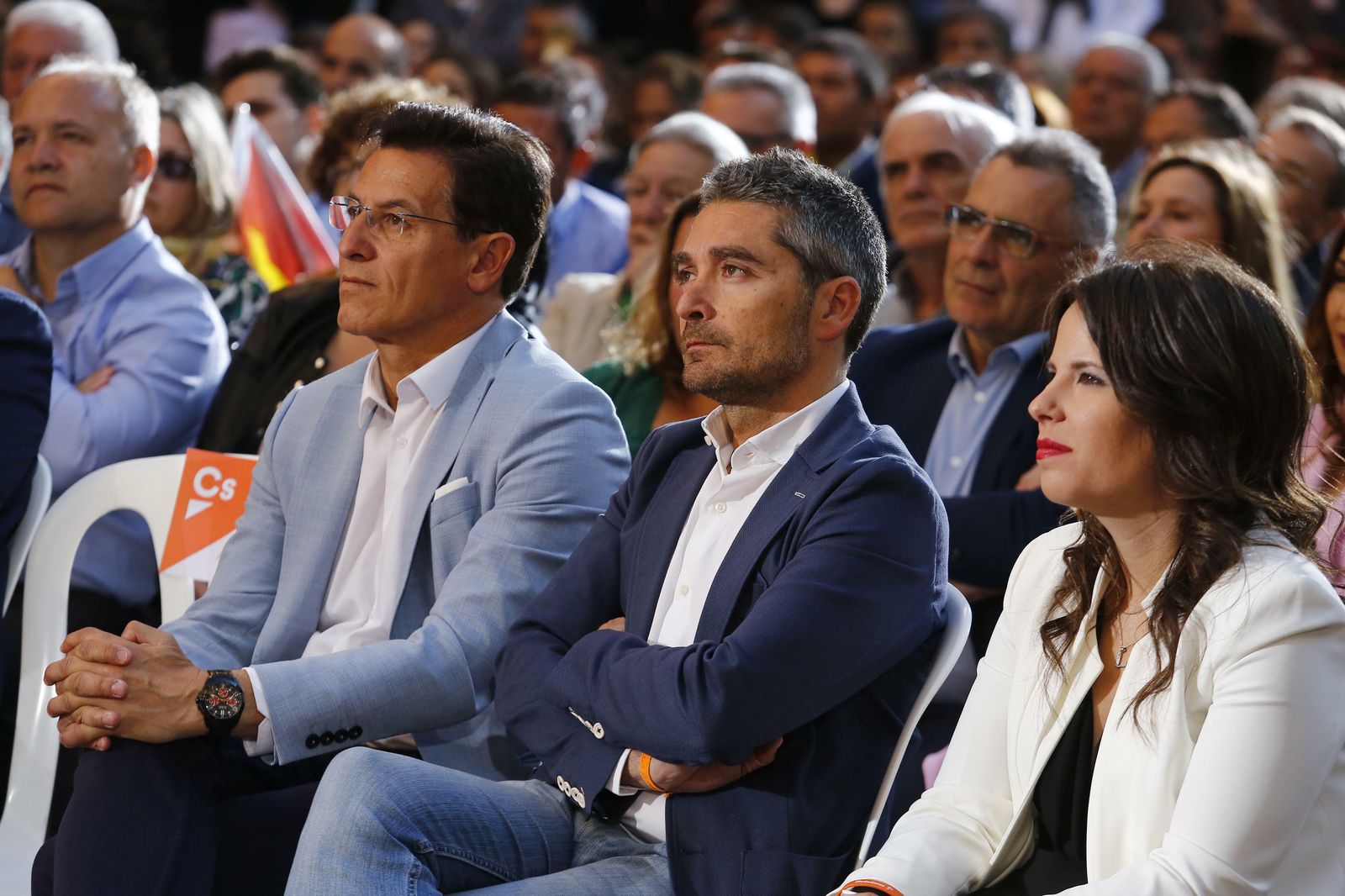 Imágenes del acto de Inés Arrimadas en Granada