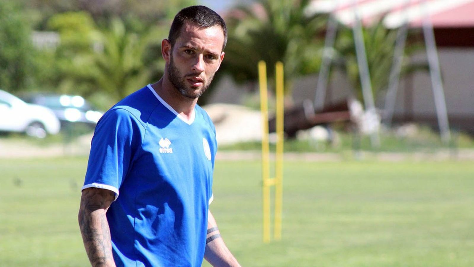 Adrián Gallardo tiene complicado jugar ante Los Barrios.