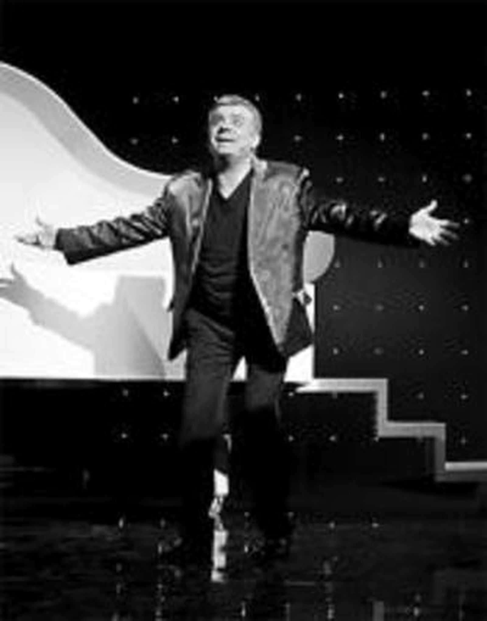 Millán Salcedo, en la función.