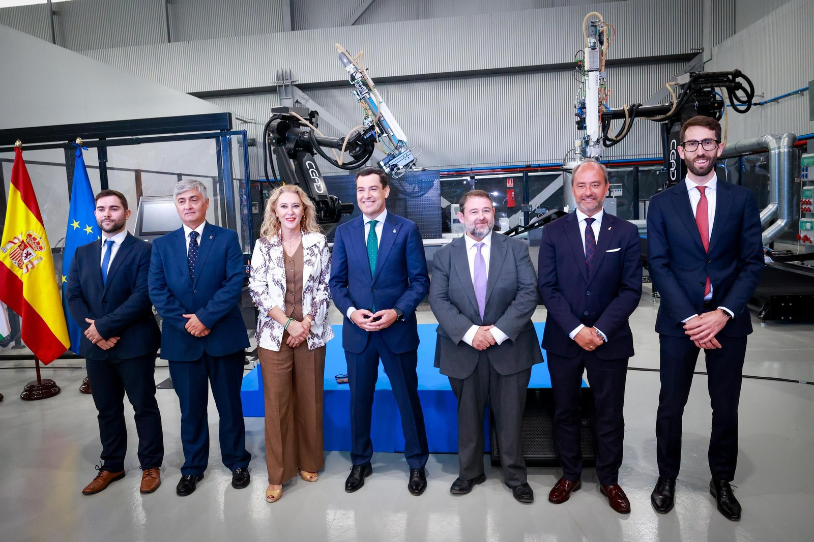 Imágenes de la inauguración del CFA en Puerto Real