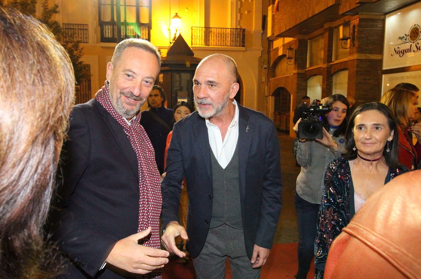 Imágenes de la entrega del premio Ciudad de Huelva a Darío Grandinetti.