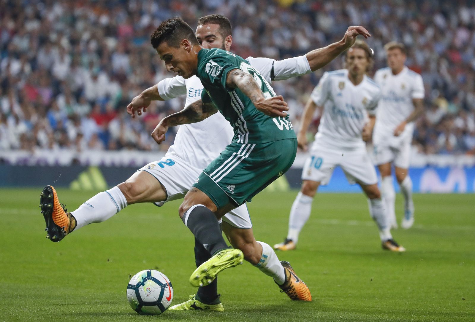 El Real Madrid-Betis, en imágenes