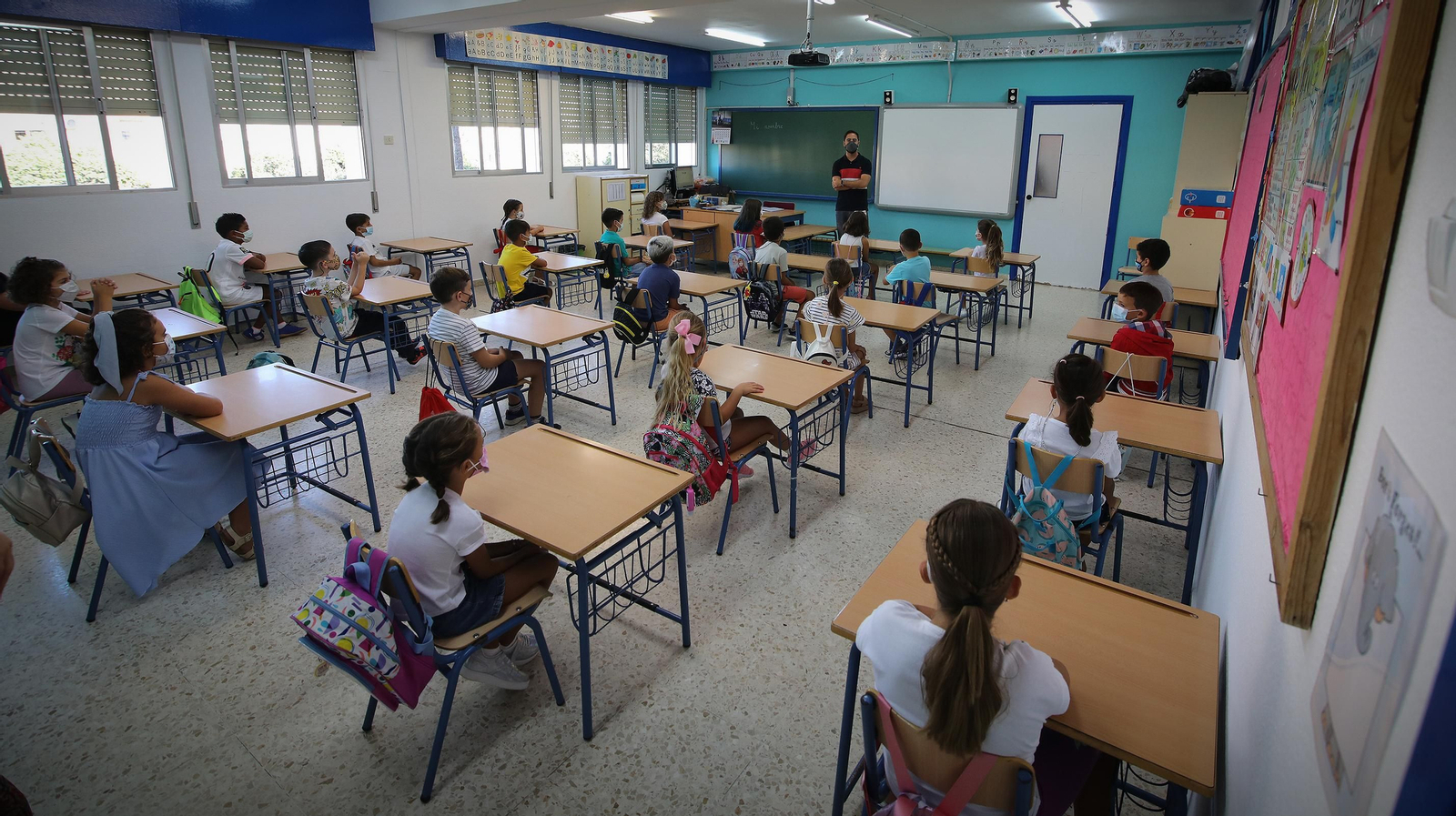 Primer día de la 'Vuelta al Cole' para Infantil y Primaria