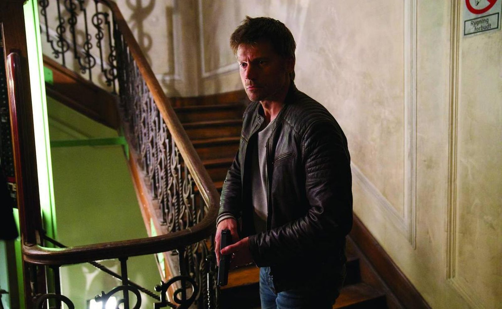 Nikolaj Coster-Waldau en una imagen de 'Domino', de Brian de Palma.