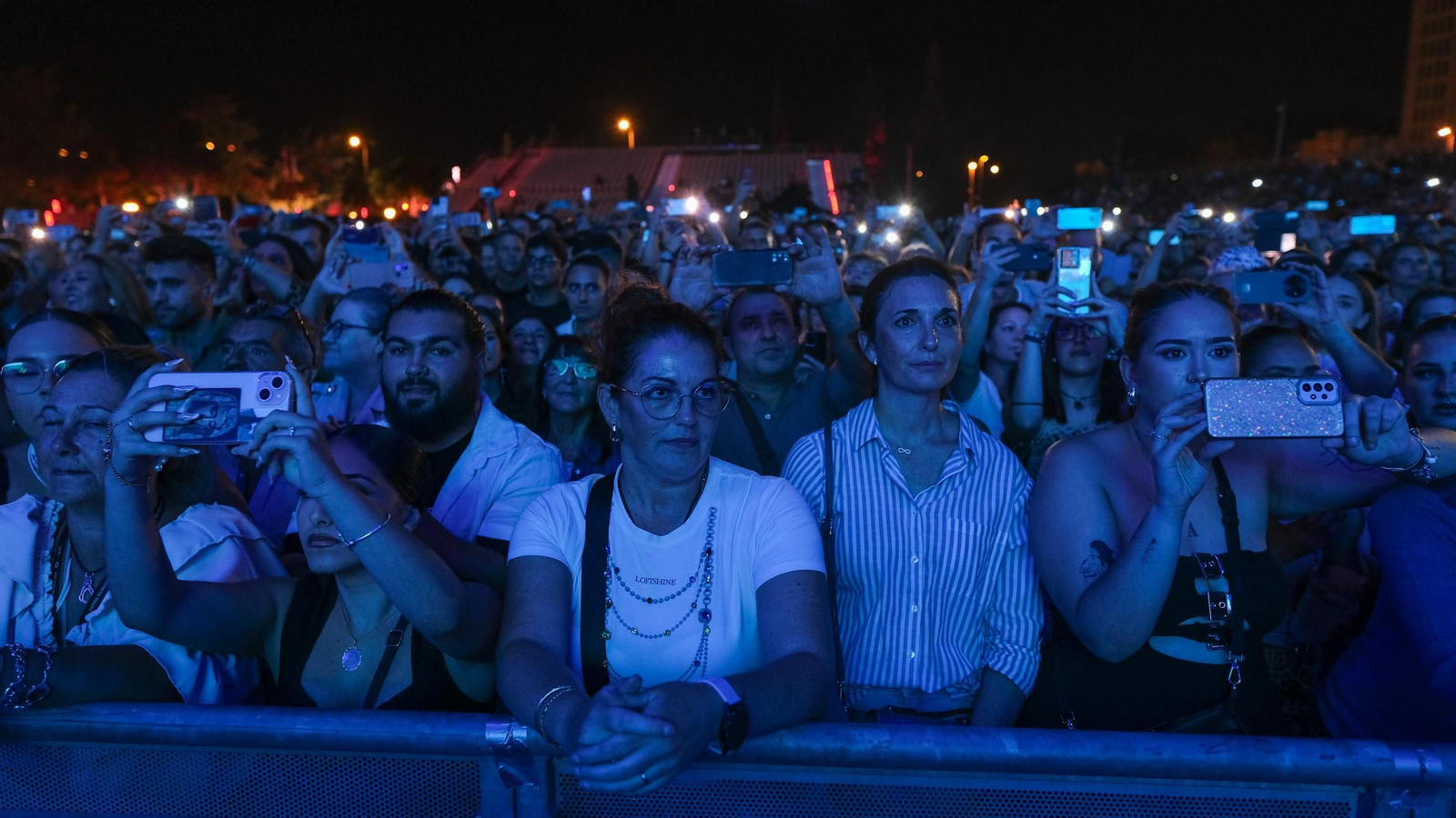 Concierto de Los Chichos, en el Cabaret Festival