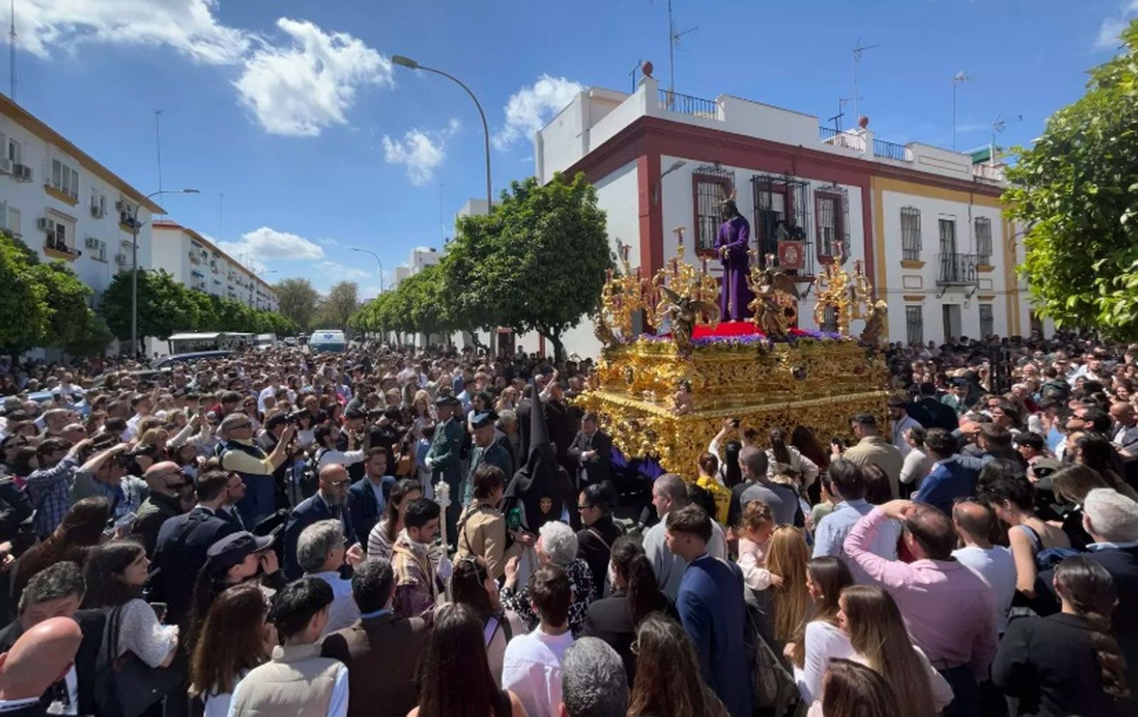Jesús Cautivo en la mañana del pasado Lunes Santo