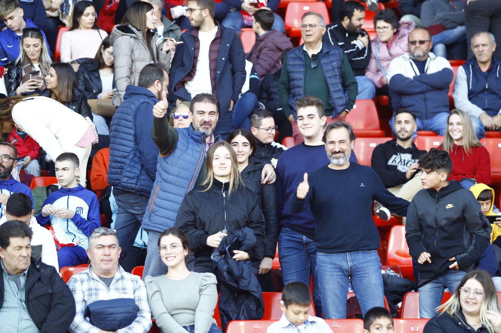 Imágenes del partido U.D. Almería-Atlético de Madrid