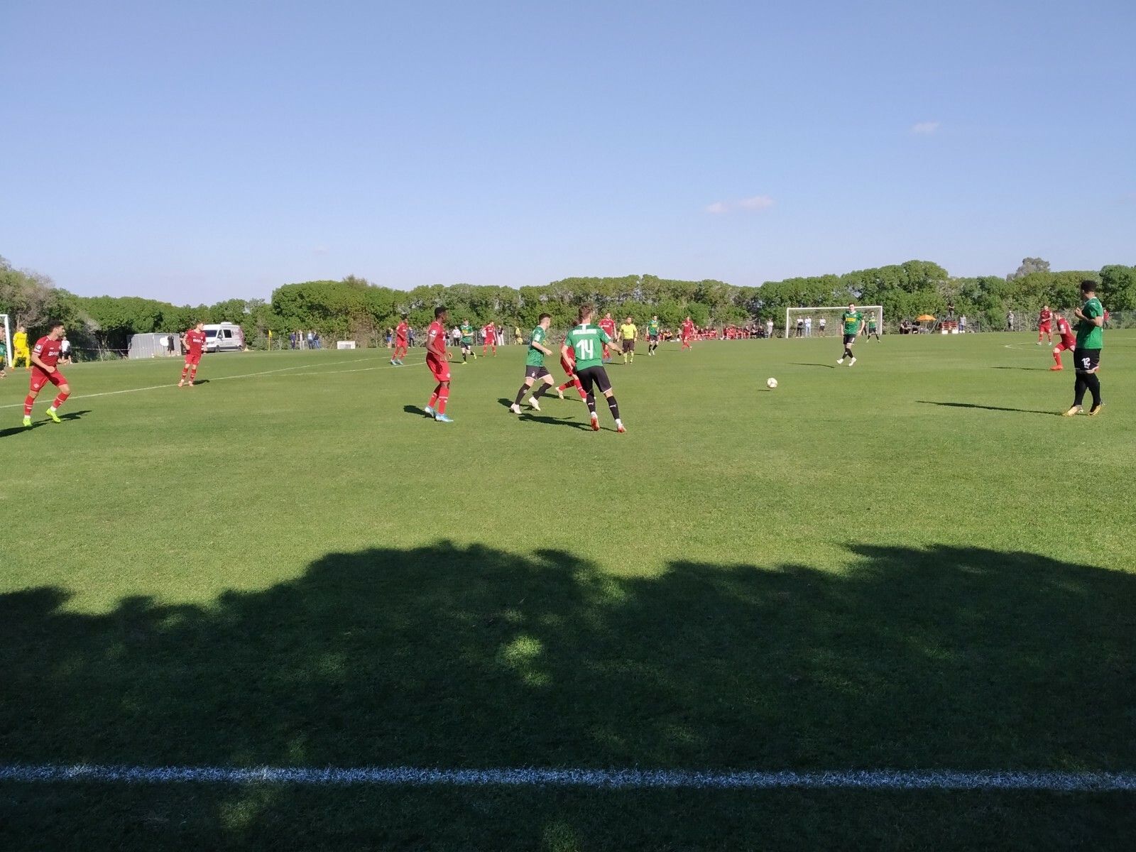 Imagen de un encuentro amistoso de preparación disputado en estos días en las instalaciones de Novo Sancti Petri.