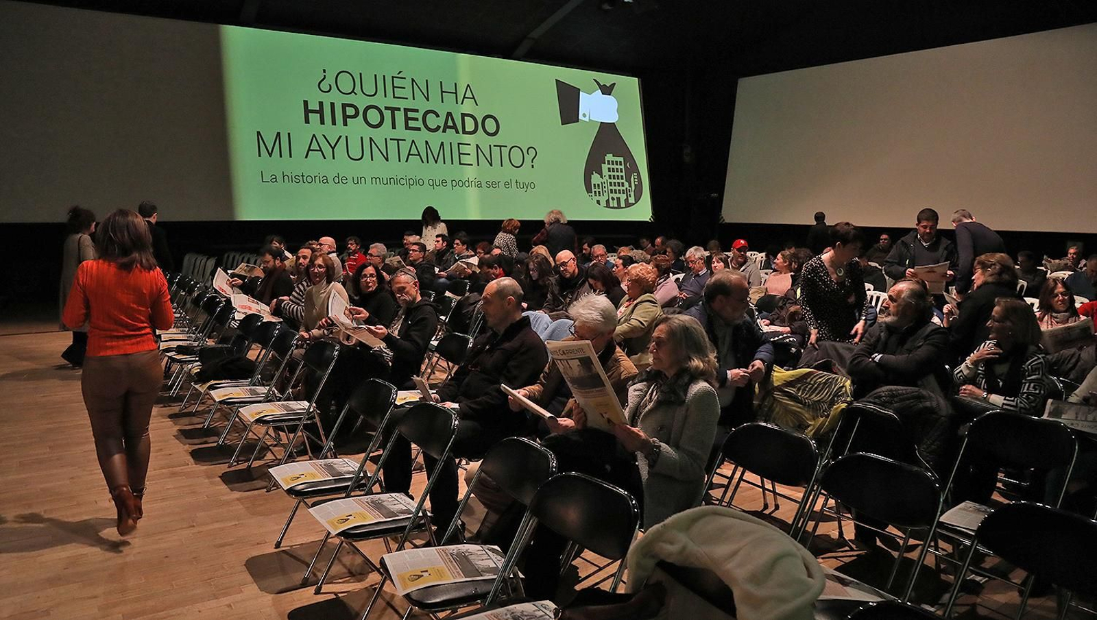 Estreno del documental de Ganemos Jerez '¿Quién ha hipotecado mi Ayuntamiento?'