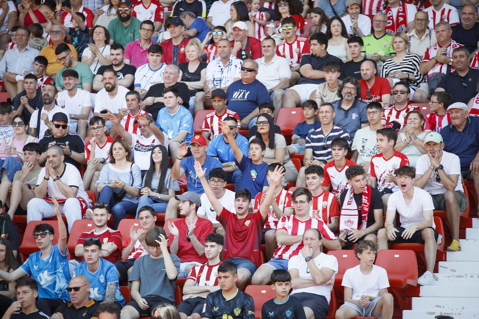 Imágenes del partido entre el Almería B y el Real Jaén