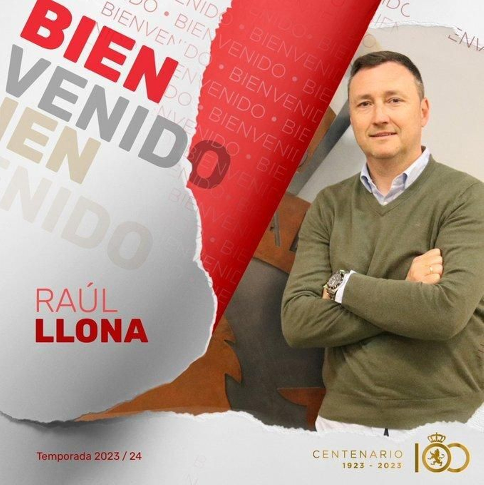 El anuncio del fichaje de Raúl Llona por la Cultu El anuncio del fichaje de Raúl Llona por la Cultu